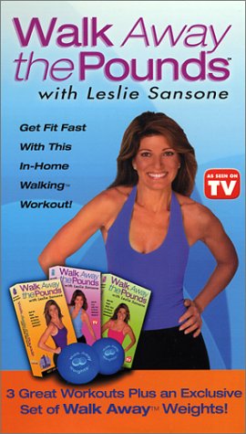 Leslie Sansone - Walk Away the Pounds 3 Pack (includes weight