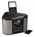 PURE Chronos iDock DAB/FM Clock Radio with iPod Dock - Black