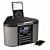 PURE Chronos iDock, DAB Digital and FM clock radio with iPod Dock (black)