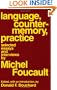 Language, Counter-Memory, Practice