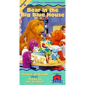 Bear in the Big Blue House, Vol. 6 - Picture of Health / Magic in the Kitchen [VHS]