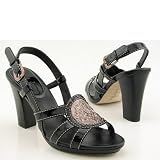 COLE HAAN Bridgit Sandal New Heels Pumps Black Womens