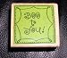 'Boo to You!' Halloween Rubber Stamp
