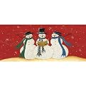 Red Sky Snow People Boxed Christmas Cards (Pk of 2)