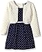 Nautica Girls' Layered Long Sleeve Knit Dress