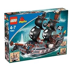 Lego Duplo 7880 - Piraten   gro�es Piratenschiff "Herrscher der Meere"