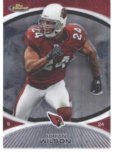 2010 Topps Finest Football Card #33 Adrian Wilson Arizona Cardinals
