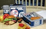 Cheap   New York YANKEES NFL Football Metal LUNCHBOX Lunch Box w/ THERMOS New Gift