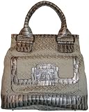 Women's Guess Purse Handbag Spring Fling Stone
