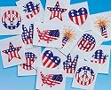 Patriotic Tattoos (144/PKG)