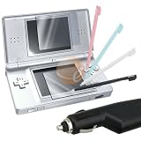 Stylus+Screen Pro+Car Charger For Nintendo DSL DS Lite Stylus+Screen Pro+Car Charger For Nintendo DSL DS Lite