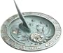 Kay Home Products 14503 Garden Beauty Solid Brass Sun/Moon/Star Bird Feeder/Sundial