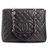 CHANEL �y�V���l���z �L���r�A�X�L�� �V�����_�[�o�b�O A20995/A50995 �u���b�N/�V���o�[ ���s�A���i
