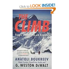 The Climb: Tragic Ambitions on Everest