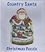 Country Santa Christmas Puzzle 1000 Pieces Interlocking Jigsaw Puzzle