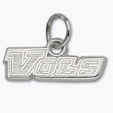 Tennessee Volunteers 5/16 Vols Charm - Sterling Silver Jewelry