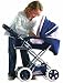 Corolle Nursery Navy blue & pink Carriage - 12" x 15" x 21"