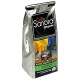 Caffe Sanora Organic Antioxidant-Rich, Dark Roast, Med Grind, 12 Ounce Bags (Pack of 2)