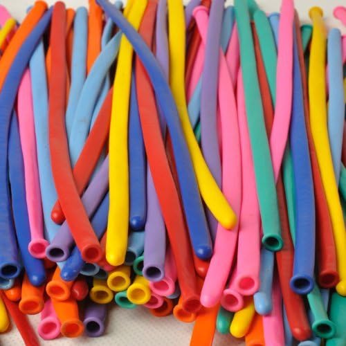 260Q Twisting Balloons - Professional Packs of 100 PCS Assorted Color