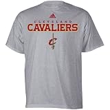 NBA adidas Cleveland Cavaliers Ash True T-shirt (X-Large)