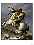 Napoleon Crossing the Alps, c.1800 Sports Giclee Poster Print by Jacques-Louis David, 12x16