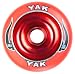 YAK Scat II Metal Core Wheel Red 100mm