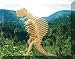 Puzzled Spinosaurus 3D Natural Wood Puzzle