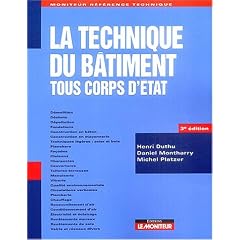 La Technique du b�timent