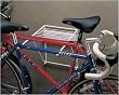 Racor HFB-2R Double Horizontal Folding Bike Rack with Shelf