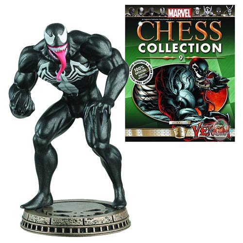 Marvel Chess Figure & Magazine #9: Venom Black Pawn