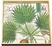 Michel Design 12-1/2-Inch Works Decoupage Wooden Square Tray, Palm Island