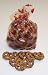 Scott's Cakes Chocolate Covered Pretzels with Autumn Color Non-Pareils 1/2 Pound Pumpkin Bag
