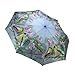 Galleria Enterprises Gold Finches Folding Compact Umbrella