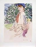15 Visages DEnfants By Raoul Dufy. Size: 18.5 x 14 Inches. Rare Art Print