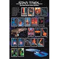 Star Trek - US One-Sheet Checklist Movie Poster (Size: 27'' x 40'')
