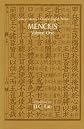 Mencius: Vols 1 & 2
