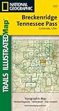 Breckenridge: Tennessee Pass (Folded Topographical Map)