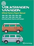 Volkswagen Vanagon Official Factory Repair Manual 1980-1991 Including Diesel Syncro and Camper