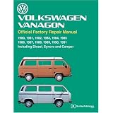 Volkswagen Vanagon Official Factory Repair Manual 1980-1991 Including Diesel Syncro and Camper