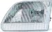 Get Crash Parts Fo2502139 Headlamp Assembly, W/o Bracket, From 7/96 Production Date, Driver