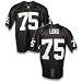 REEBOK ONFIELD Reebok Oakland Raiders Howie Long Retired Jersey, Black