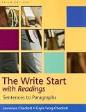 The Write Start with Readings; Sentences to Paragraphs - Third Edition