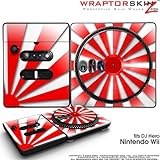 DJ Hero Skin Rising Sun Red fits Nintendo Wii DJ Heros (DJ HERO NOT INCLUDE ....