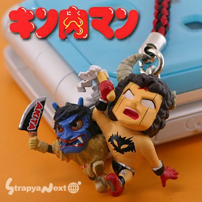 ご当地キン肉マン 東北限定Ver.根付ストラップ 秋田限定 バッファローマン ナマハゲ