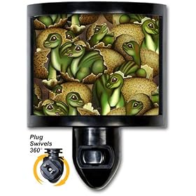 Baby Dinosaur's - Night Light by Art Plates by Art Plates
