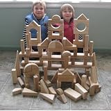 Beka 90-Piece Special Shapes Wooden Blocks