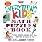Math puzzle and game books for kids.