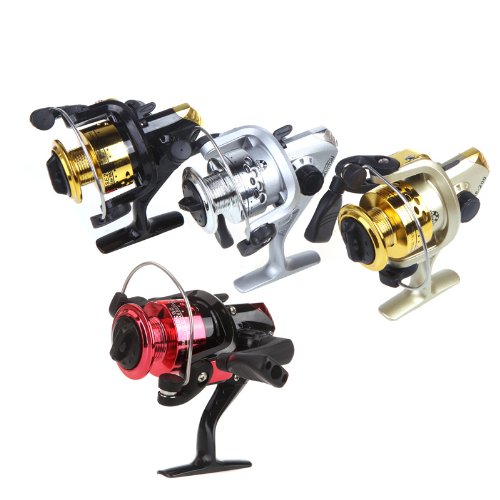 douself 3BB Ball Bearings Left/Right Interchangeable Collapsible Handle Fishing Spinning Reel