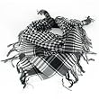ARAB SHEMAGH FRINGE HEAD SCARF WRAP SHAWL 32x38 WHITE