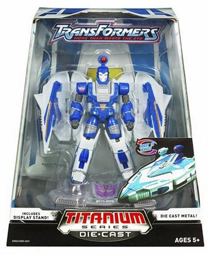 Childrens Toyshop  Toys : Titanium Series Transformers 6 Inch Metal Cybertron Heroes Scorge